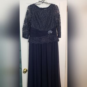 Dark Blue formal gown